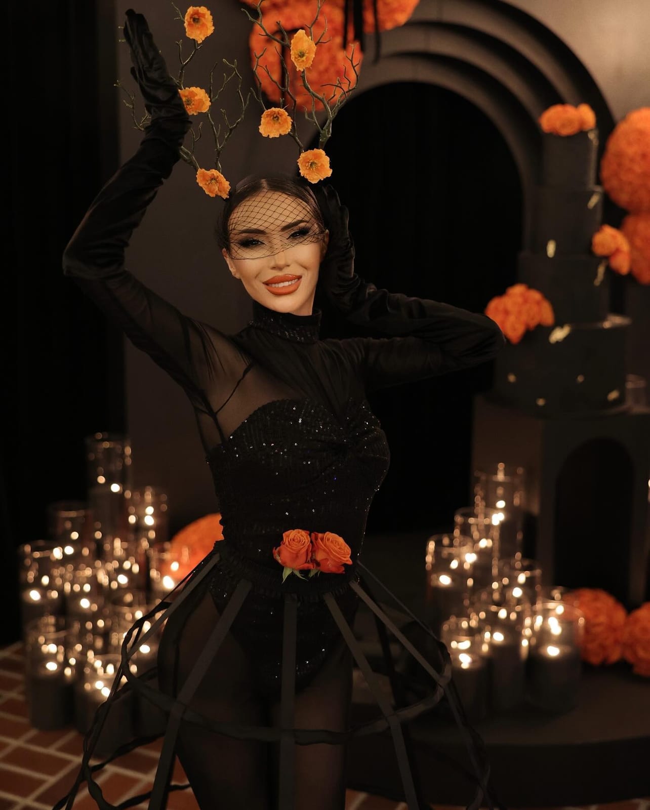 Ijalyan Production performers at a private Los Angeles party